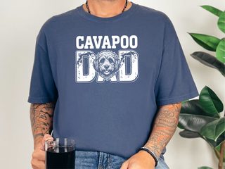 Comfort Colors Cavapoo Dad doodle dog shirt - photo 7
