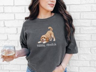 Labradoodle Big Stretch doodle dog shirt - photo 3