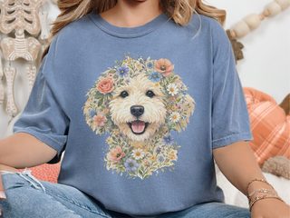 Comfort Colors Golden Doodle Floral - photo 6