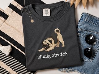 Pug Big Stretch doodle dog shirt - photo 3