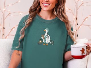 Goose Doctor Medical Scrubs funny shirt - photo 8