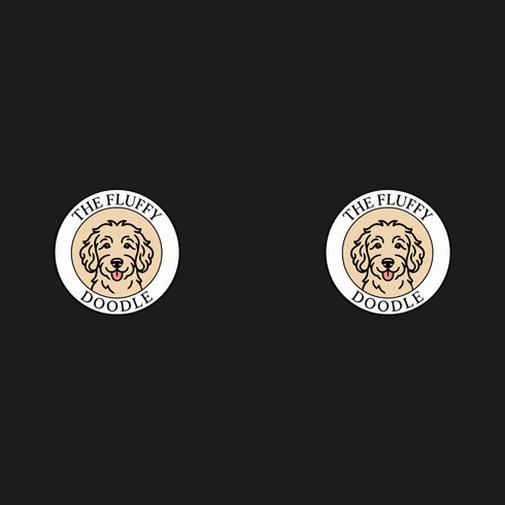 Fluffy Doodle Logo Mug for Aussiedoodle Bernedoodle Goldendoodle