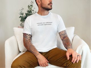 Currently Over Caffeinated And Under Appreciated funny shirt - photo 2