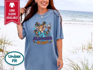 Reindeer Nurse Sleighing Er Shift funny shirt - photo 8