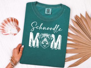 Comfort Colors Schnoodle Mom doodle dog shirt - photo 7