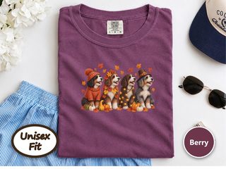 Autumn Bernedoodles Harvest Group doodle dog shirt - photo 5