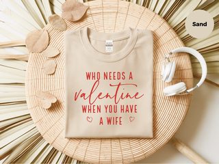 Who Needs A Valentine When You Have A Wife funny shirt - photo 5