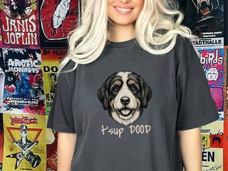 Bernedoodletsup Dood doodle dog shirt - photo 3