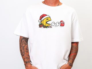 Christmas Ghost Chase funny shirt - photo 2