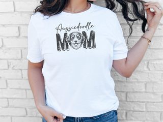 Aussiedoodle Mom doodle dog shirt - photo 7