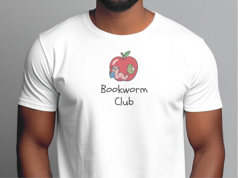 Bookworm Club Member Identity Tee - Exclusive Reading Squad Apparel