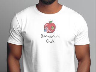 Bookworm Club funny shirt - photo 2