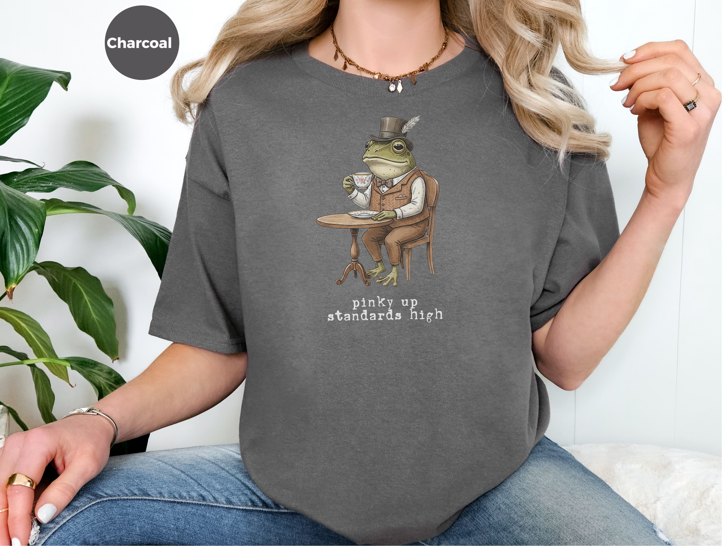 Pinky Up, Standards High funny shirt - photo 5
