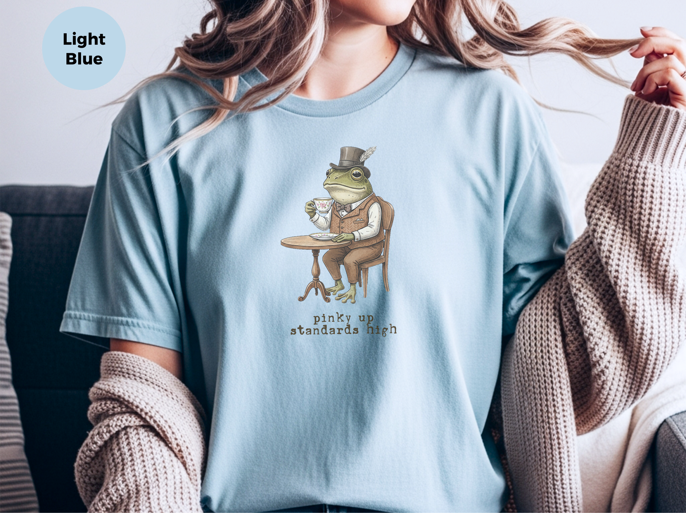Pinky Up, Standards High funny shirt - photo 6