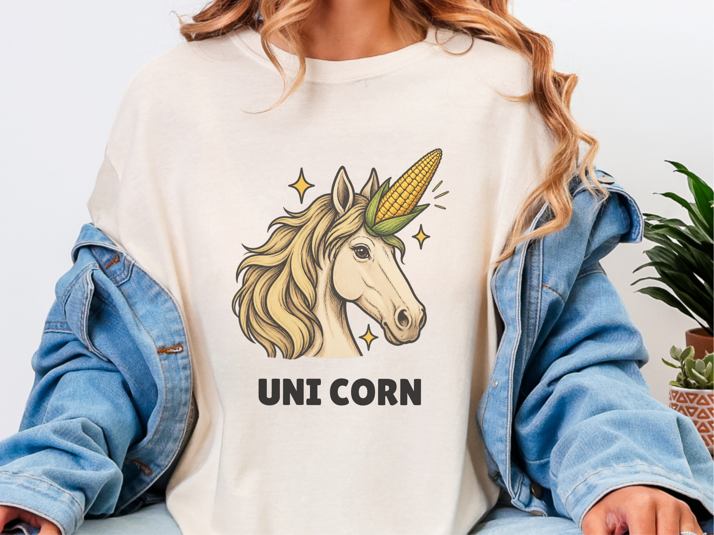 Uni Corn Horse Bust funny shirt - photo 8