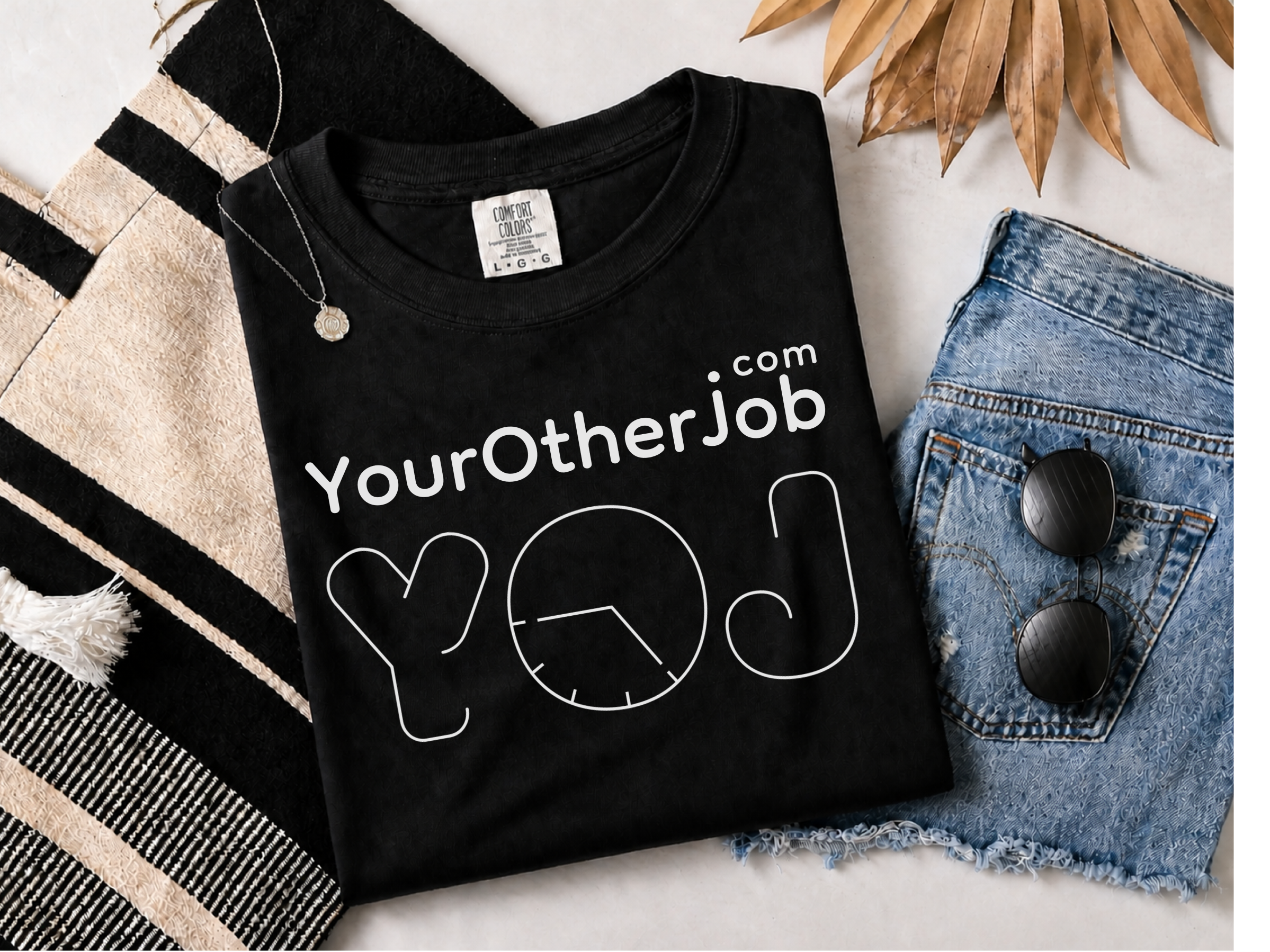 Yourotherjob Logo funny shirt - photo 2