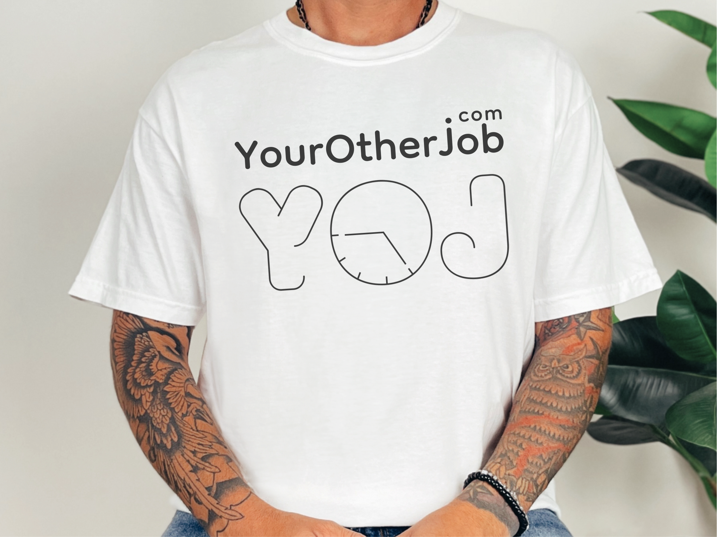 Yourotherjob Logo funny shirt - photo 1