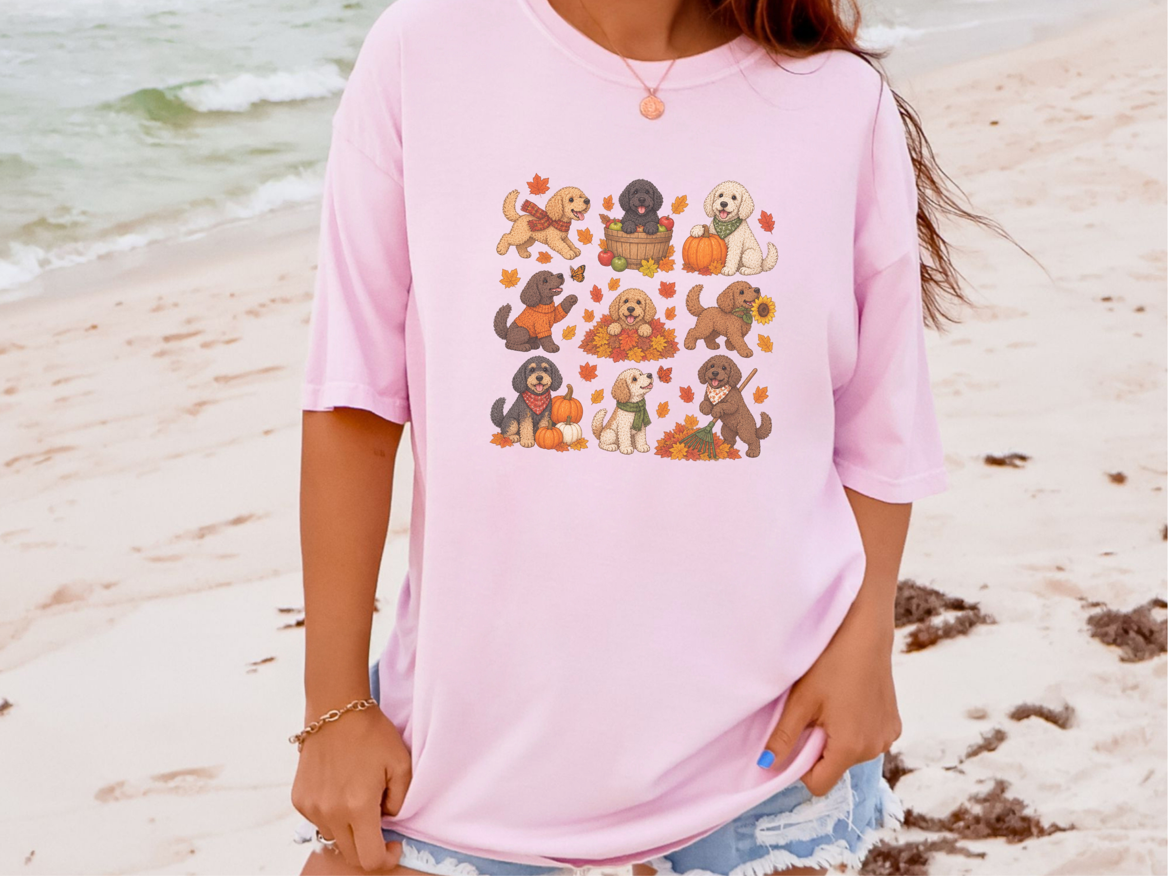 Cockapoo Fall Activities Collection doodle dog shirt - photo 7