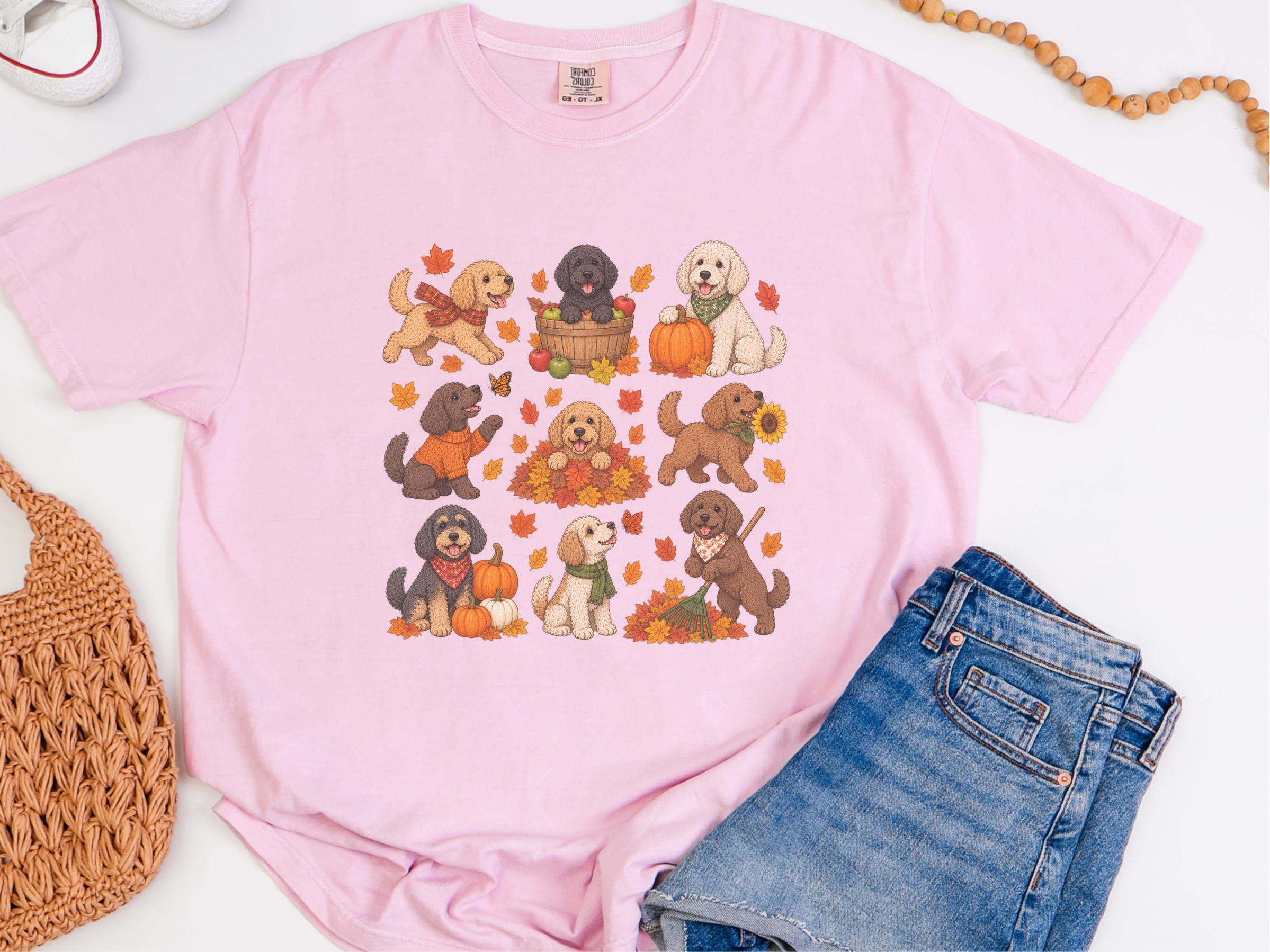 Cockapoo Fall Activities Collection doodle dog shirt - photo 6