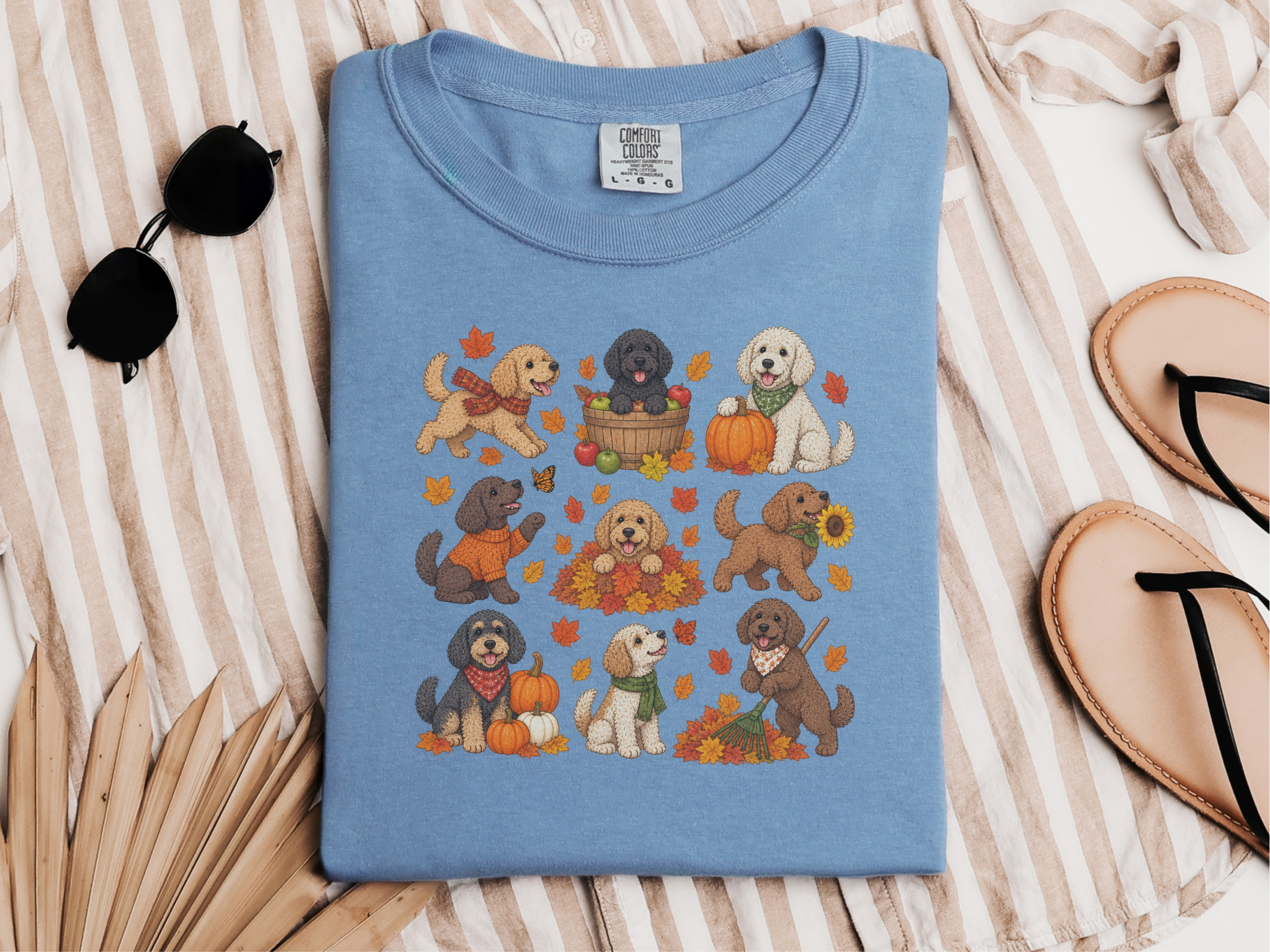 Cockapoo Fall Activities Collection doodle dog shirt - photo 8