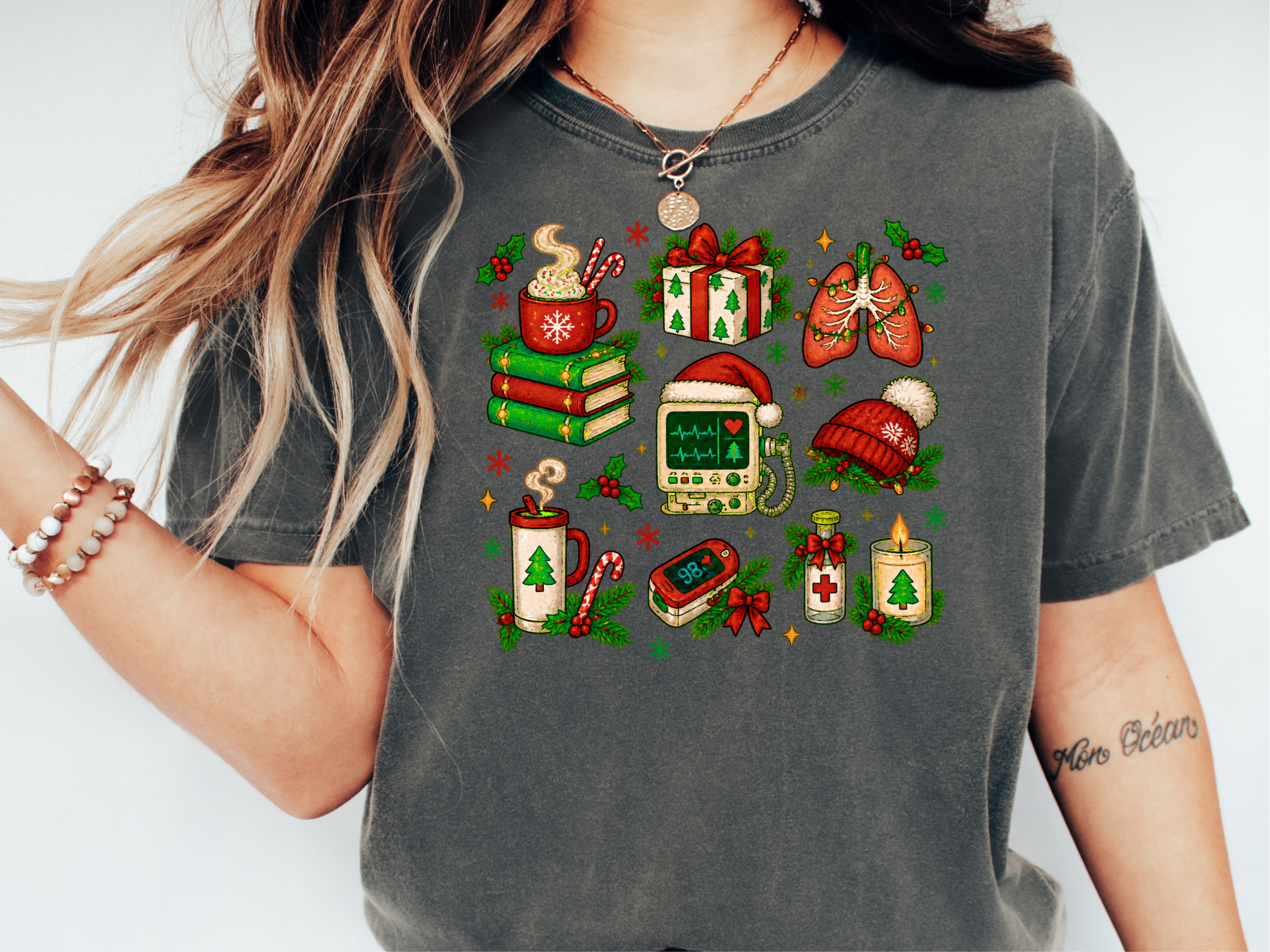 Festive Medical Holiday Icons