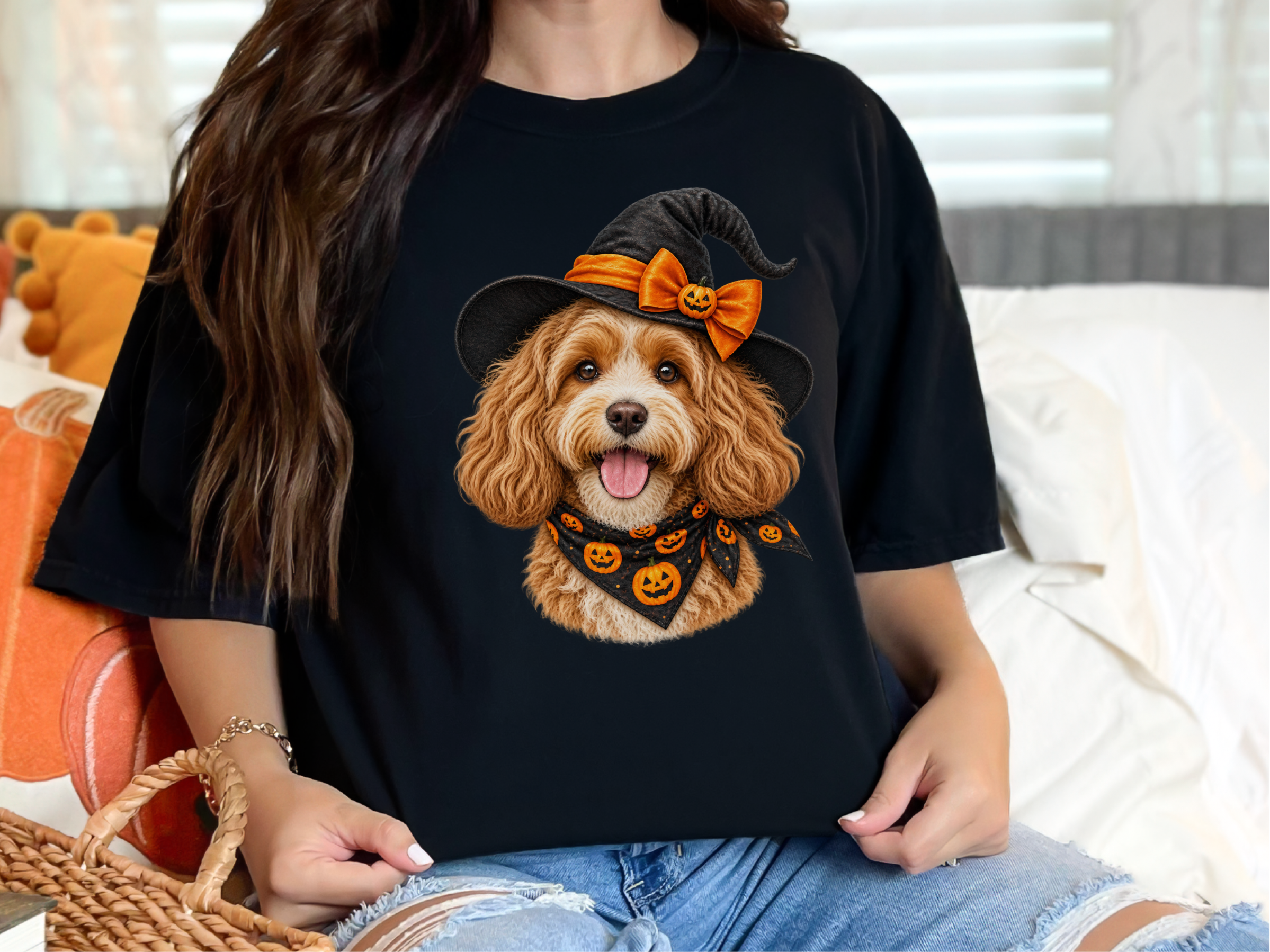 Cavapoo Witch Hat Halloween - photo 3