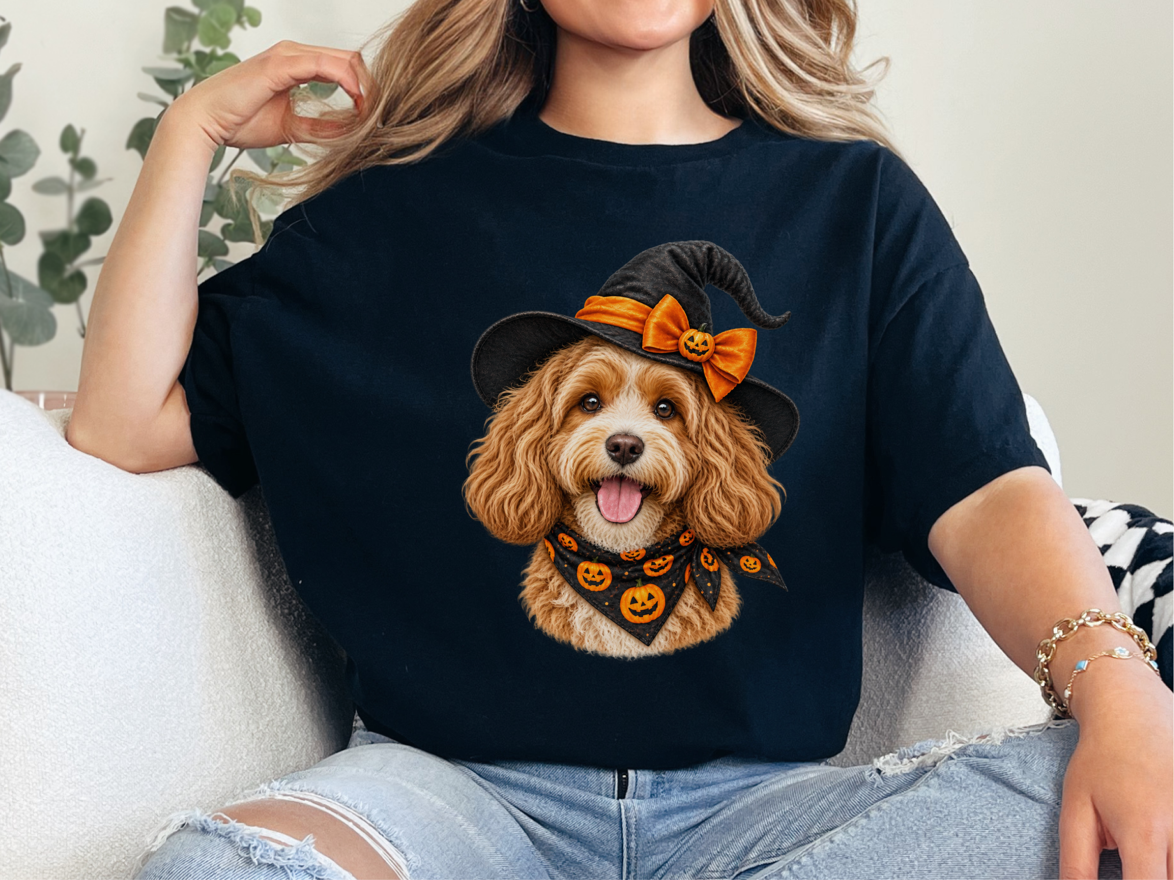 Cavapoo Witch Hat Halloween - photo 4