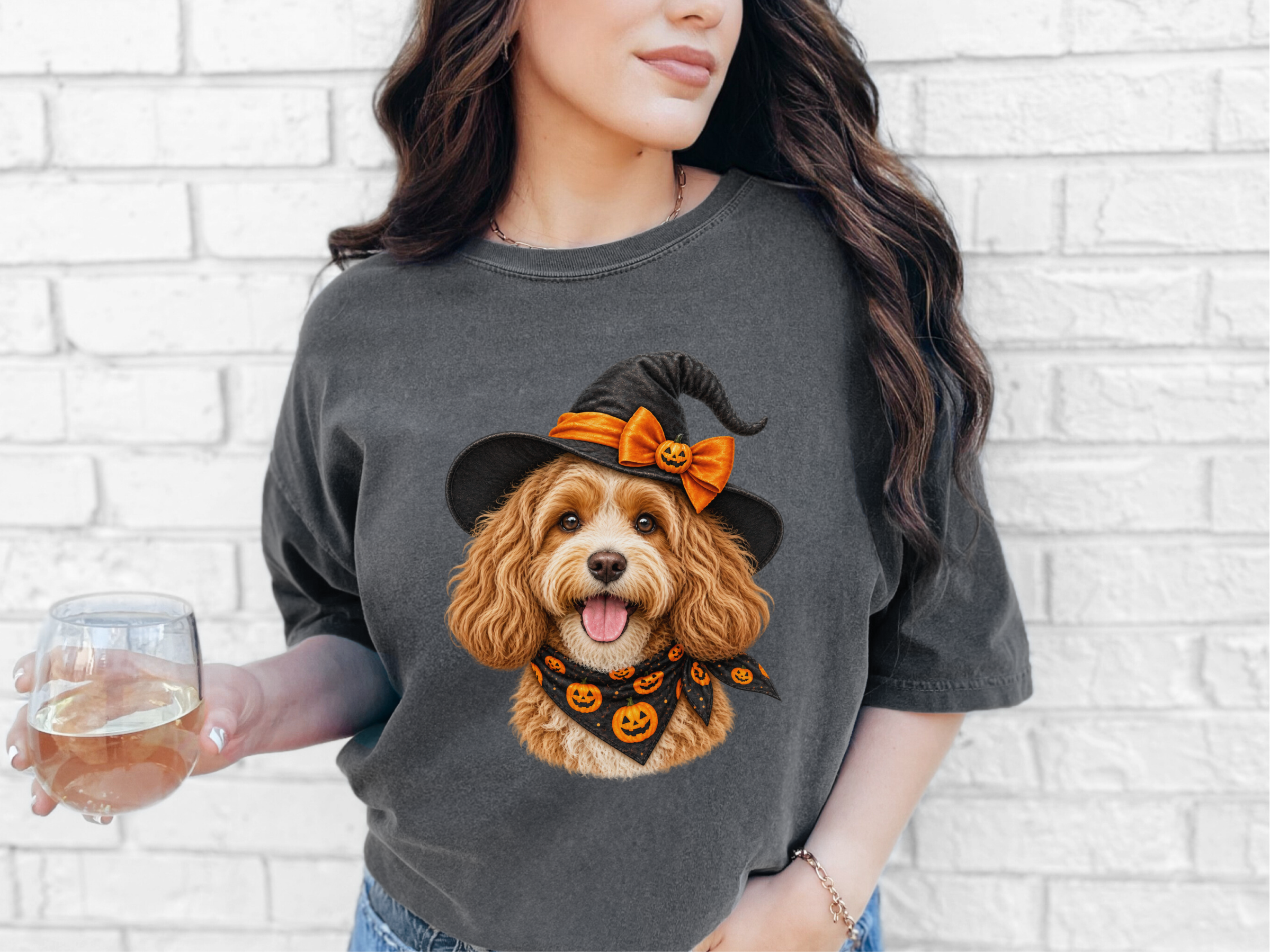 Cavapoo Witch Hat Halloween - photo 7