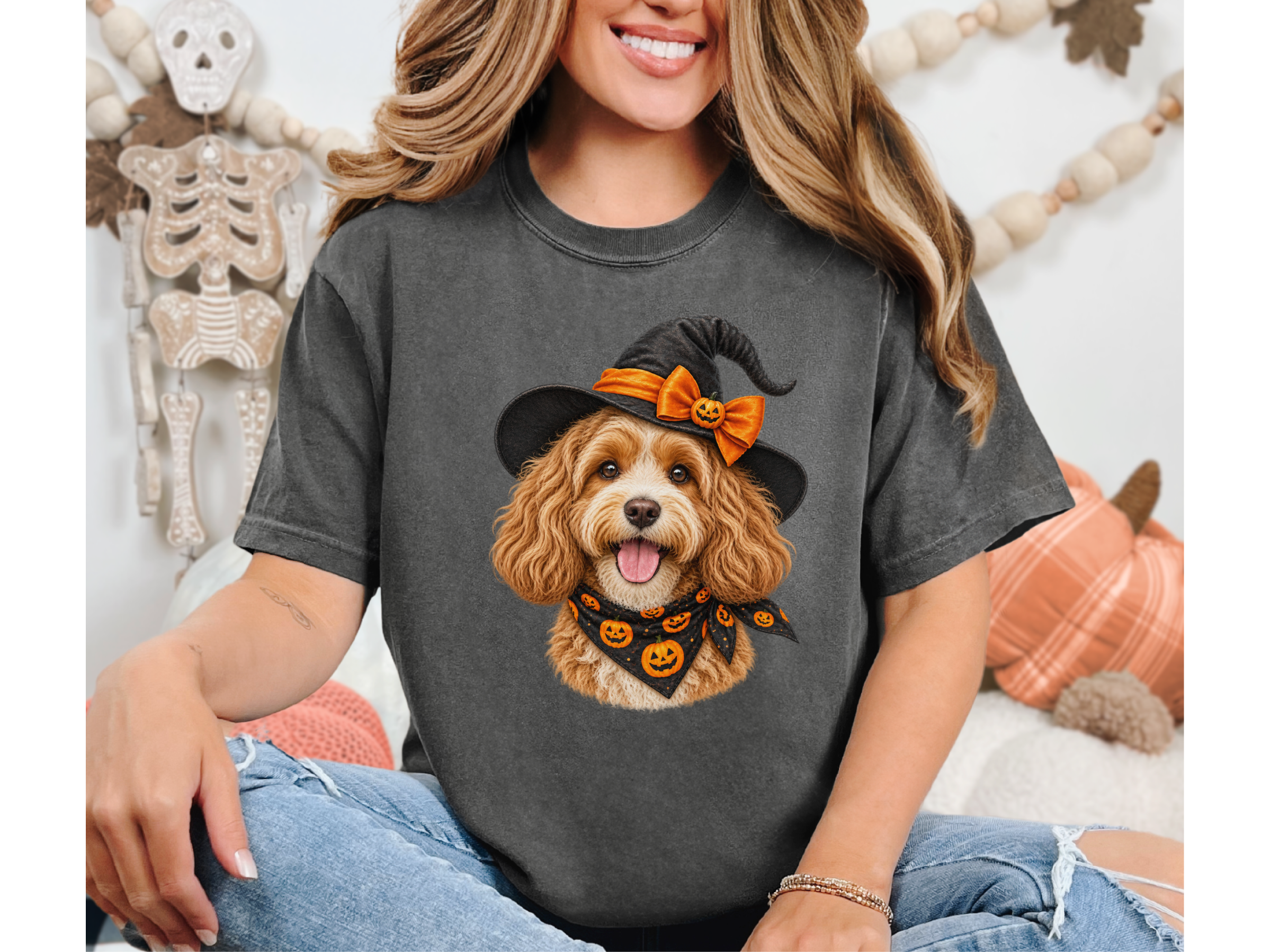 Cavapoo Witch Hat Halloween - photo 6