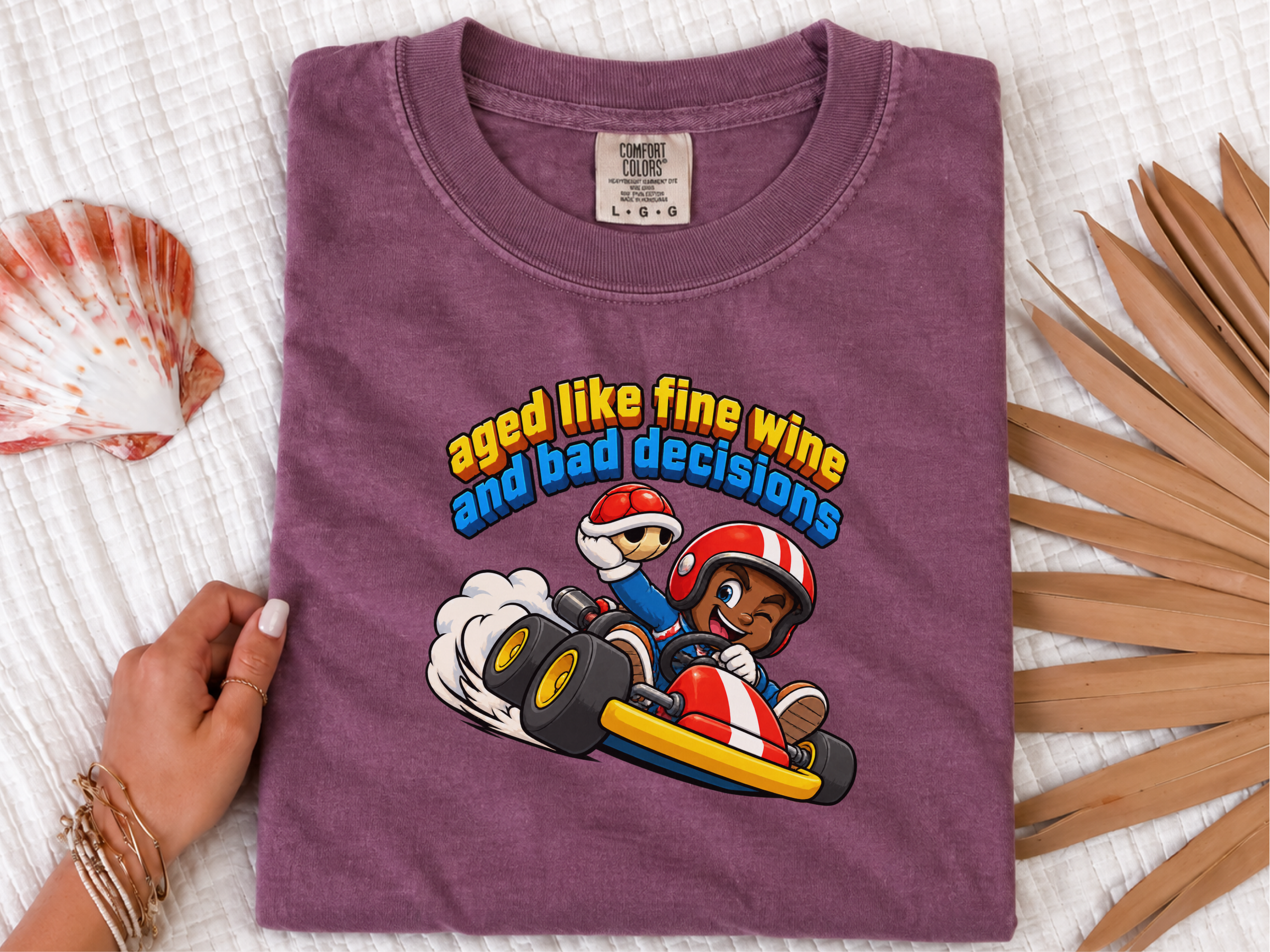 Kart Racer Fine Wine funny shirt - photo 4