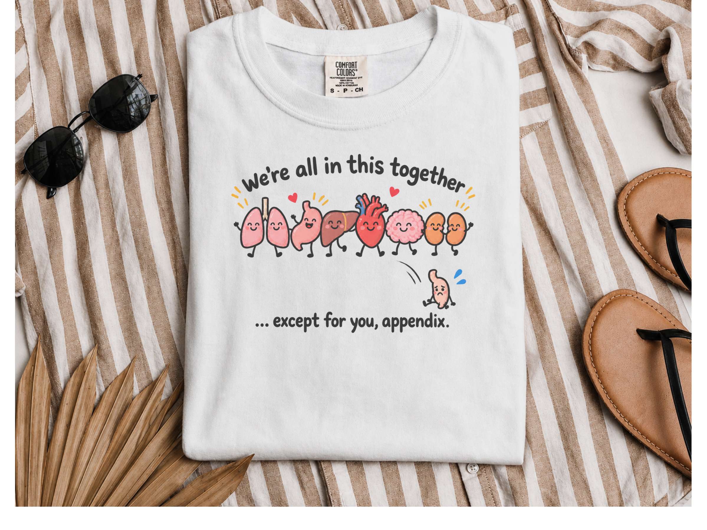 Funny Organs Except Appendix funny shirt - photo 2