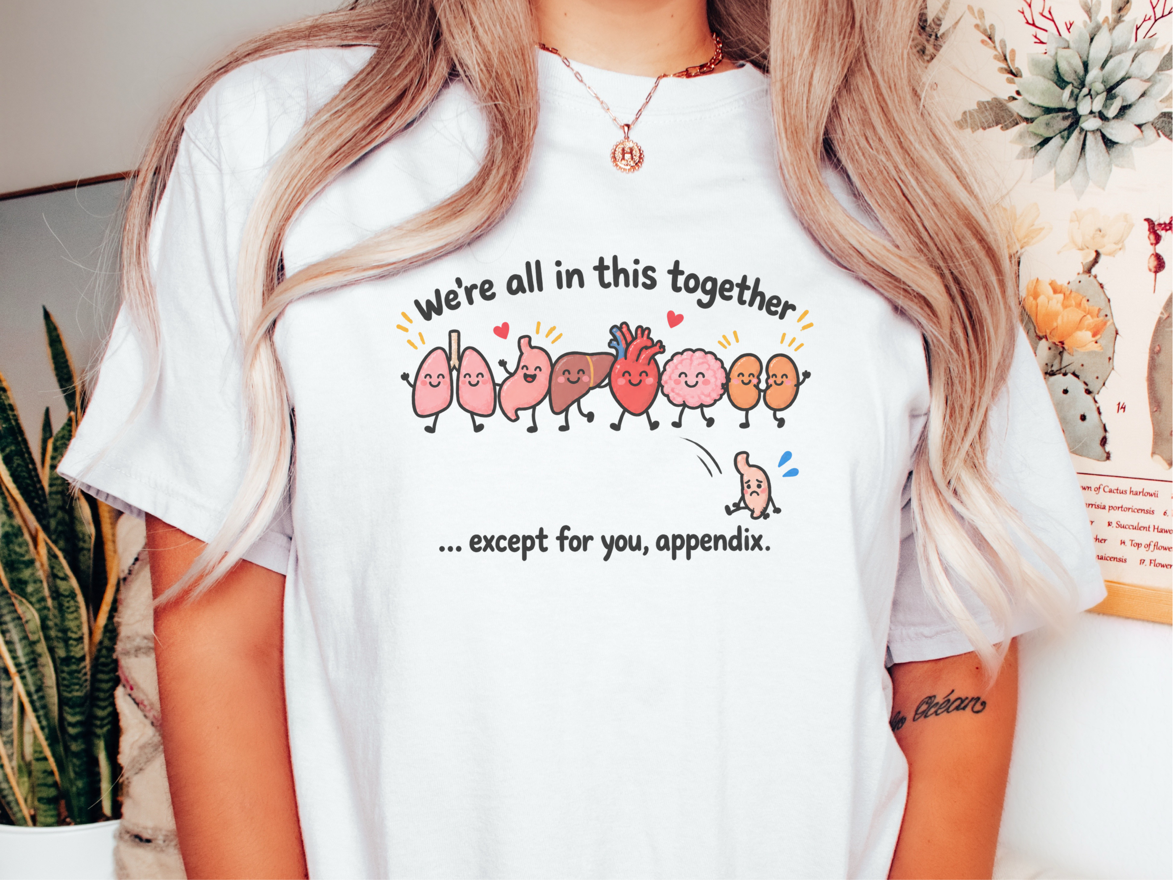 Funny Organs Except Appendix funny shirt - photo 1
