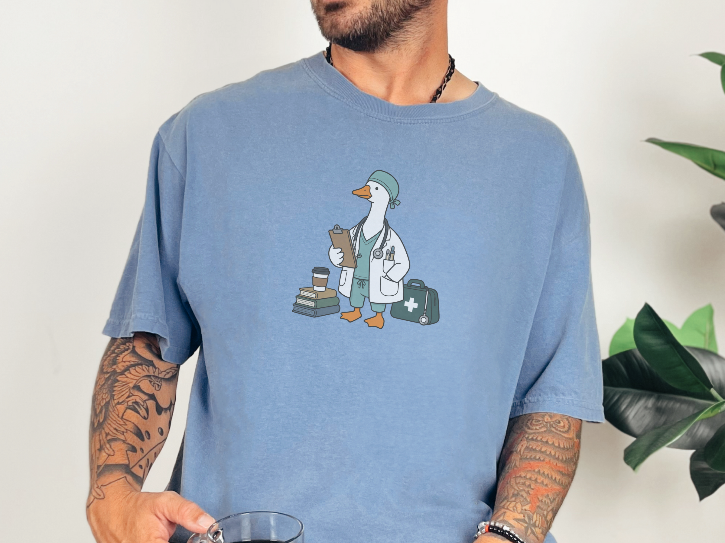 Goose Doctor Medical Scrubs funny shirt - photo 6