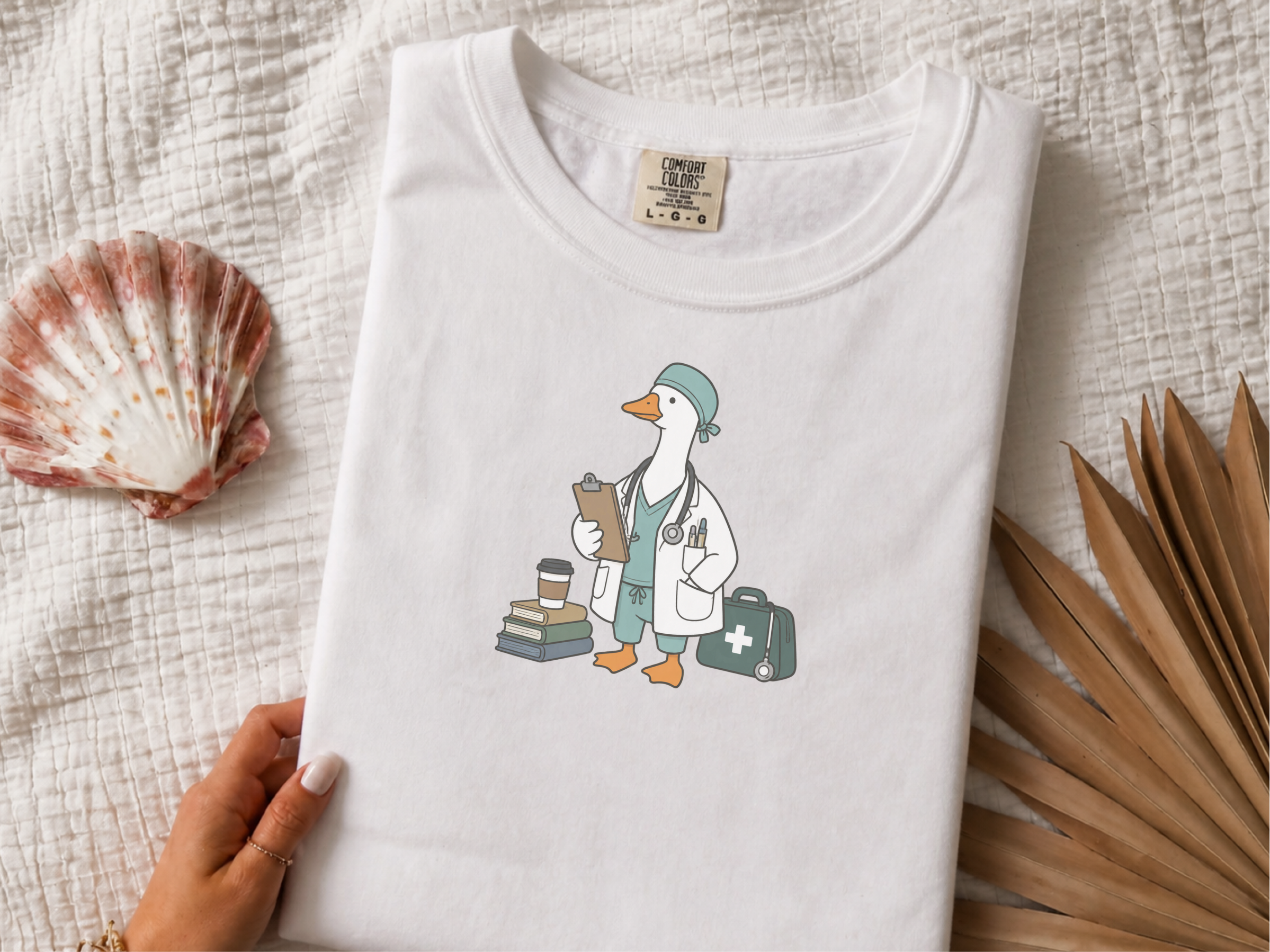 Goose Doctor Medical Scrubs funny shirt - photo 1