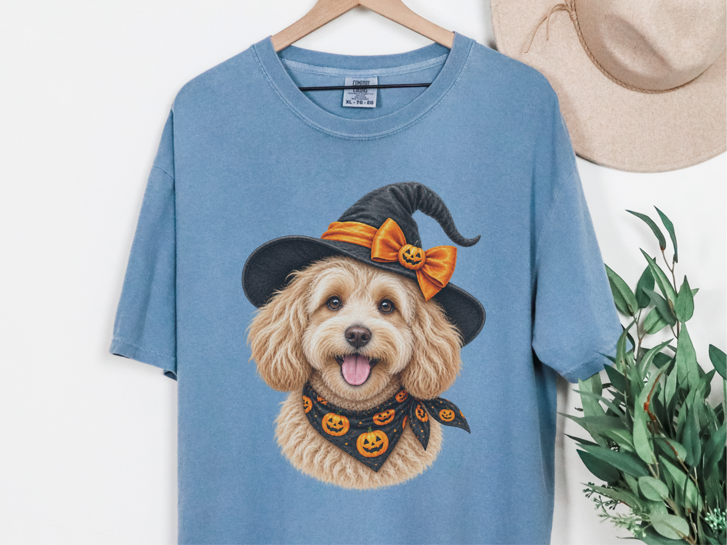 Maltipoo Halloween Witch Hat - photo 7