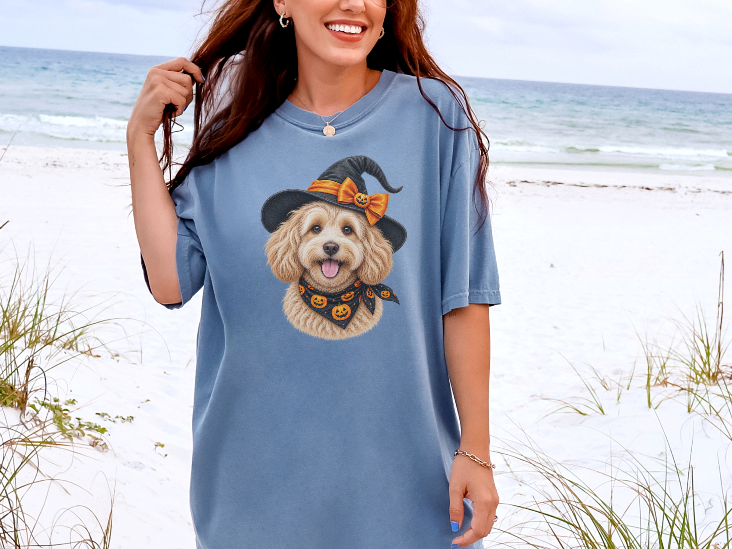 Maltipoo Halloween Witch Hat - photo 6