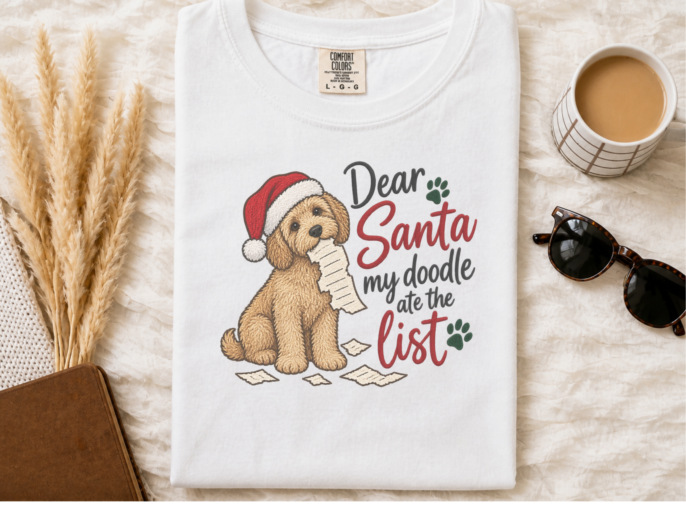 Goldendoodle Ate The List Christmas