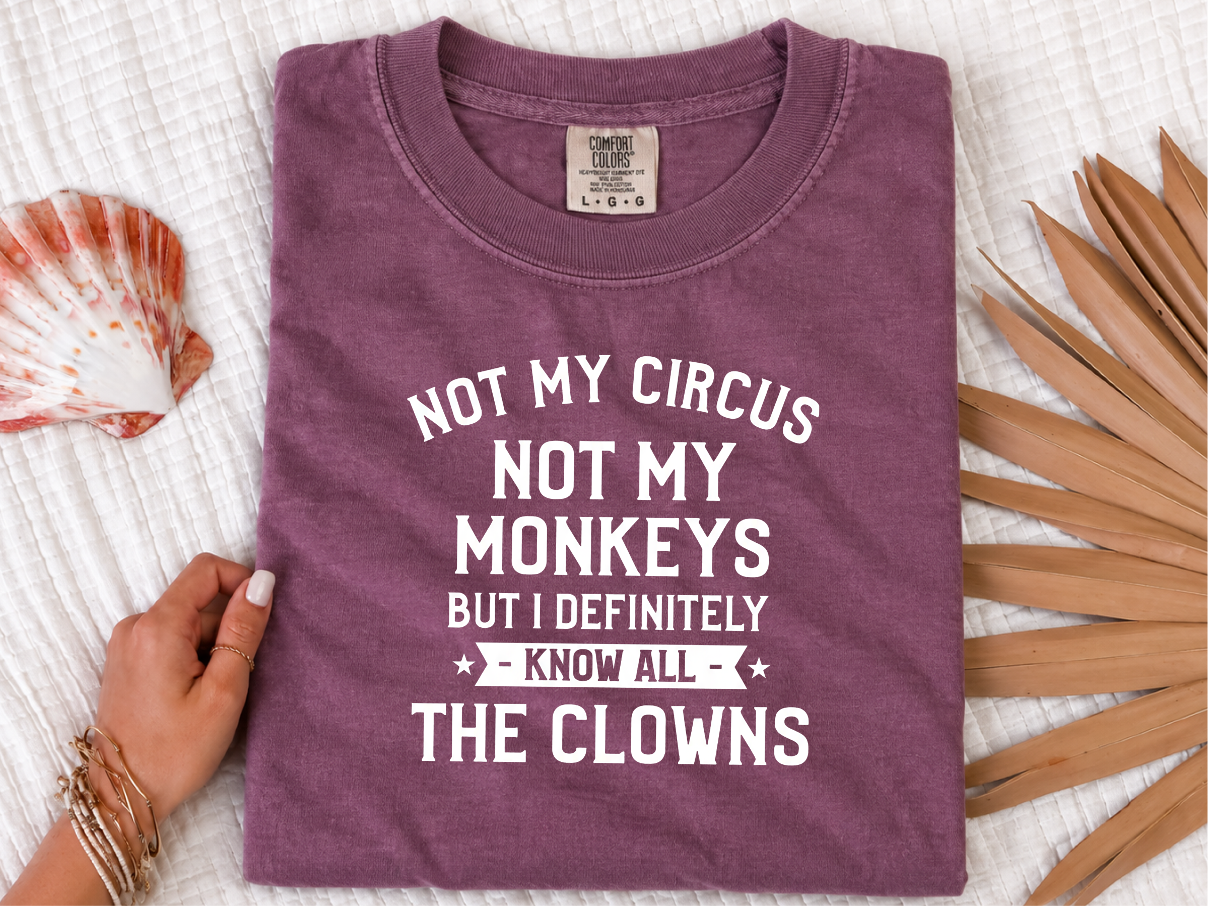 Not My Circus Not My Monkeys But I Definitely Know All The Clowns funny shirt - photo 6