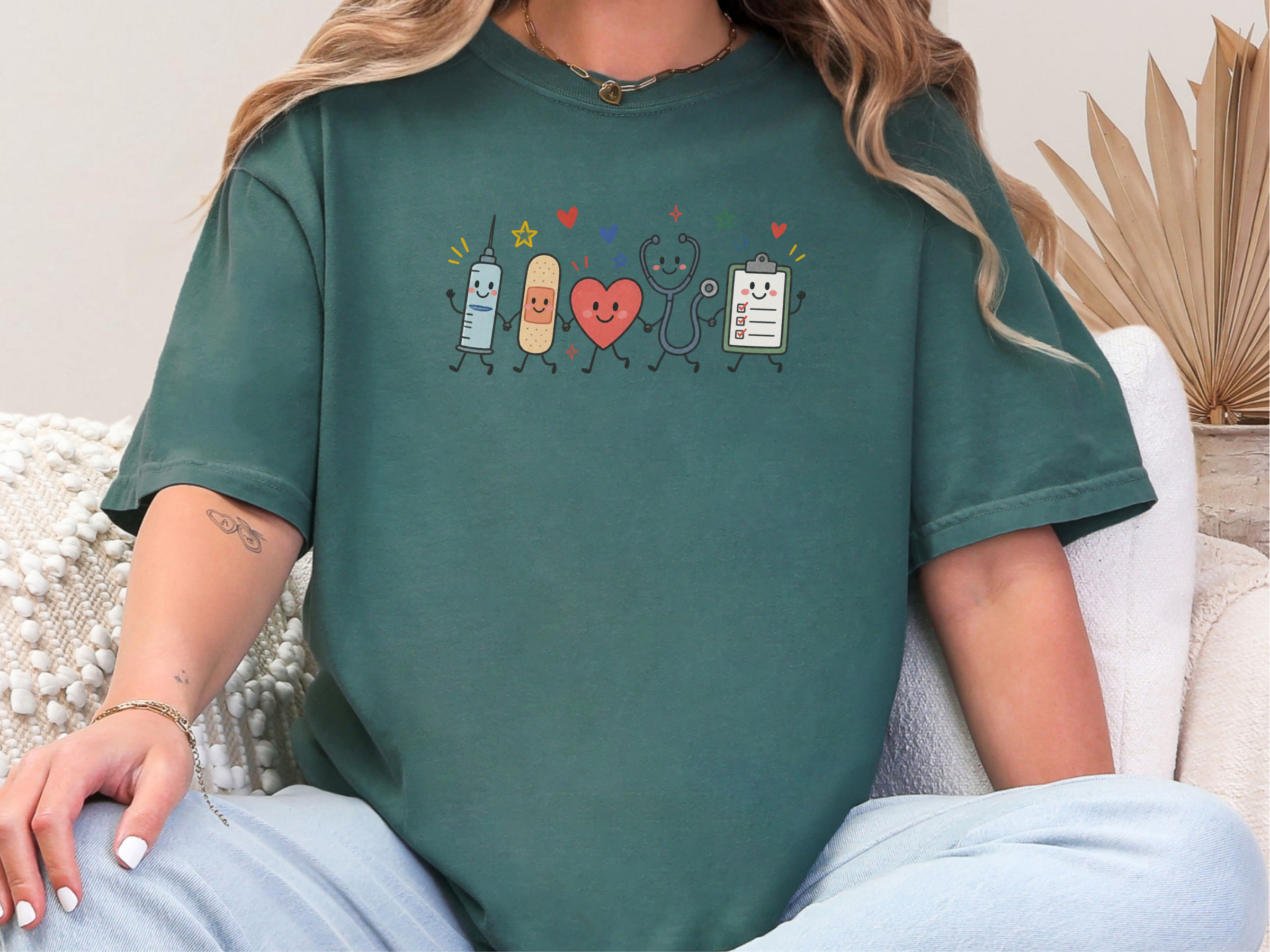 Happy Medical Friends Holding Hands funny shirt - photo 7