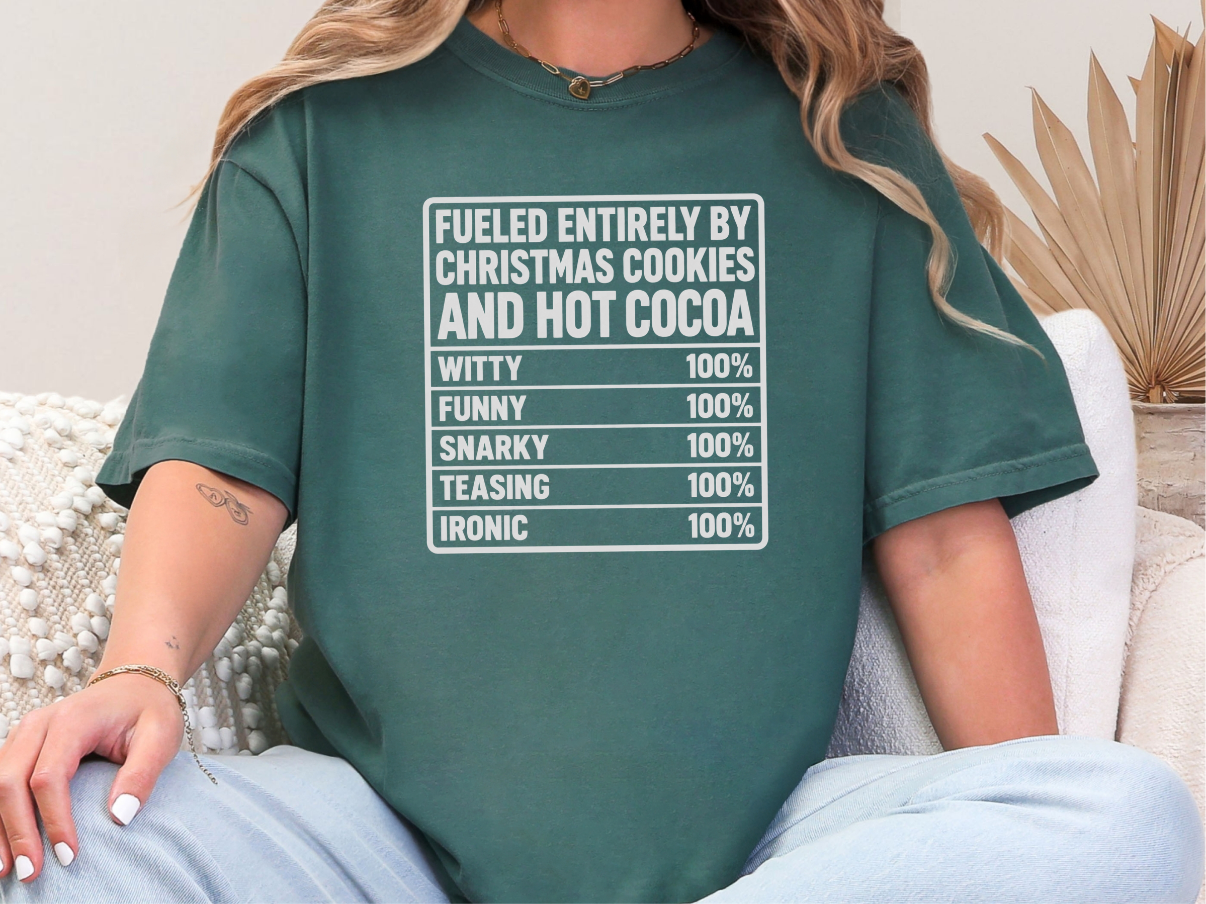 Christmas Cookies Hot Cocoa Label funny shirt - photo 7