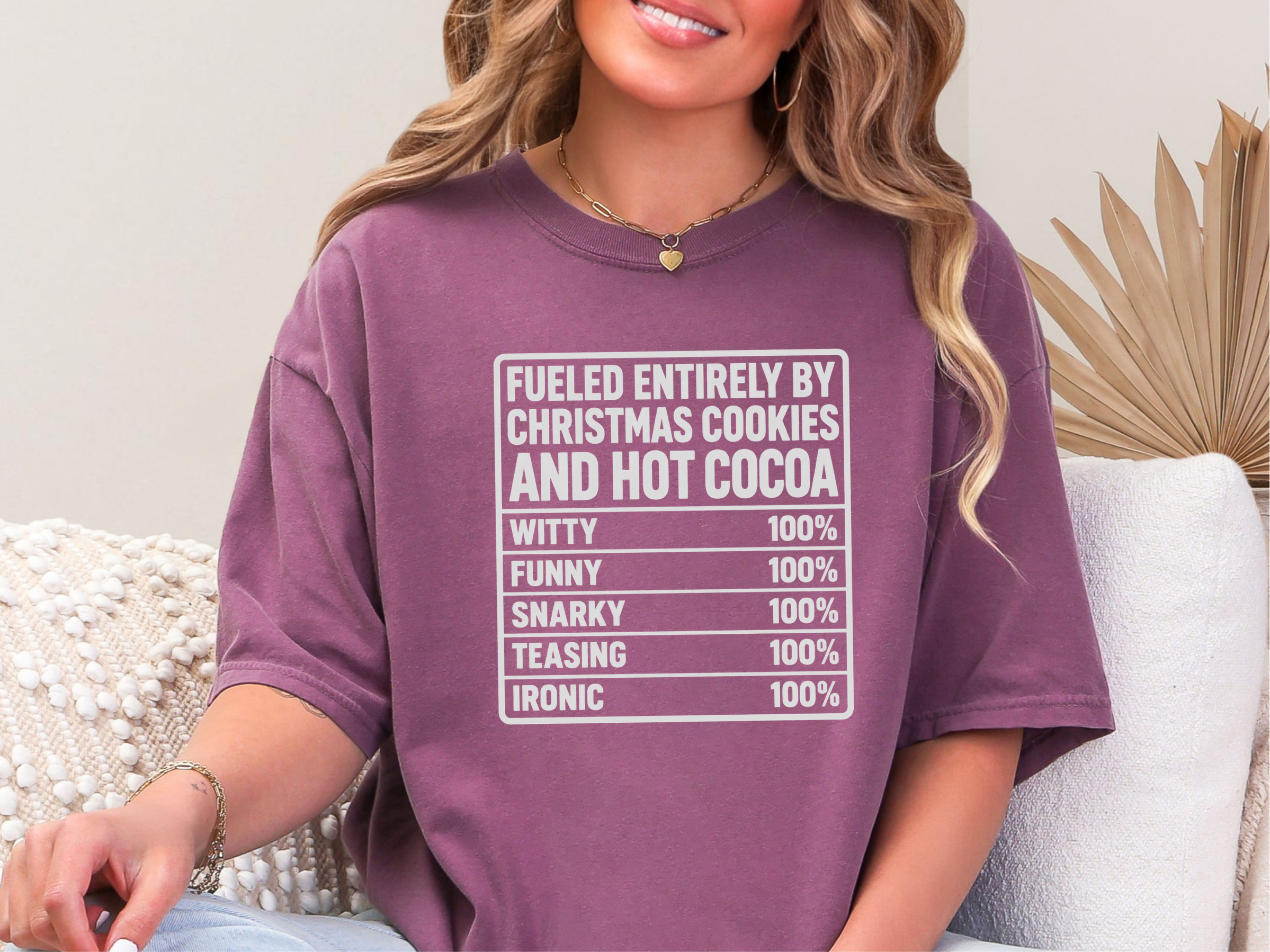 Christmas Cookies Hot Cocoa Label funny shirt - photo 5