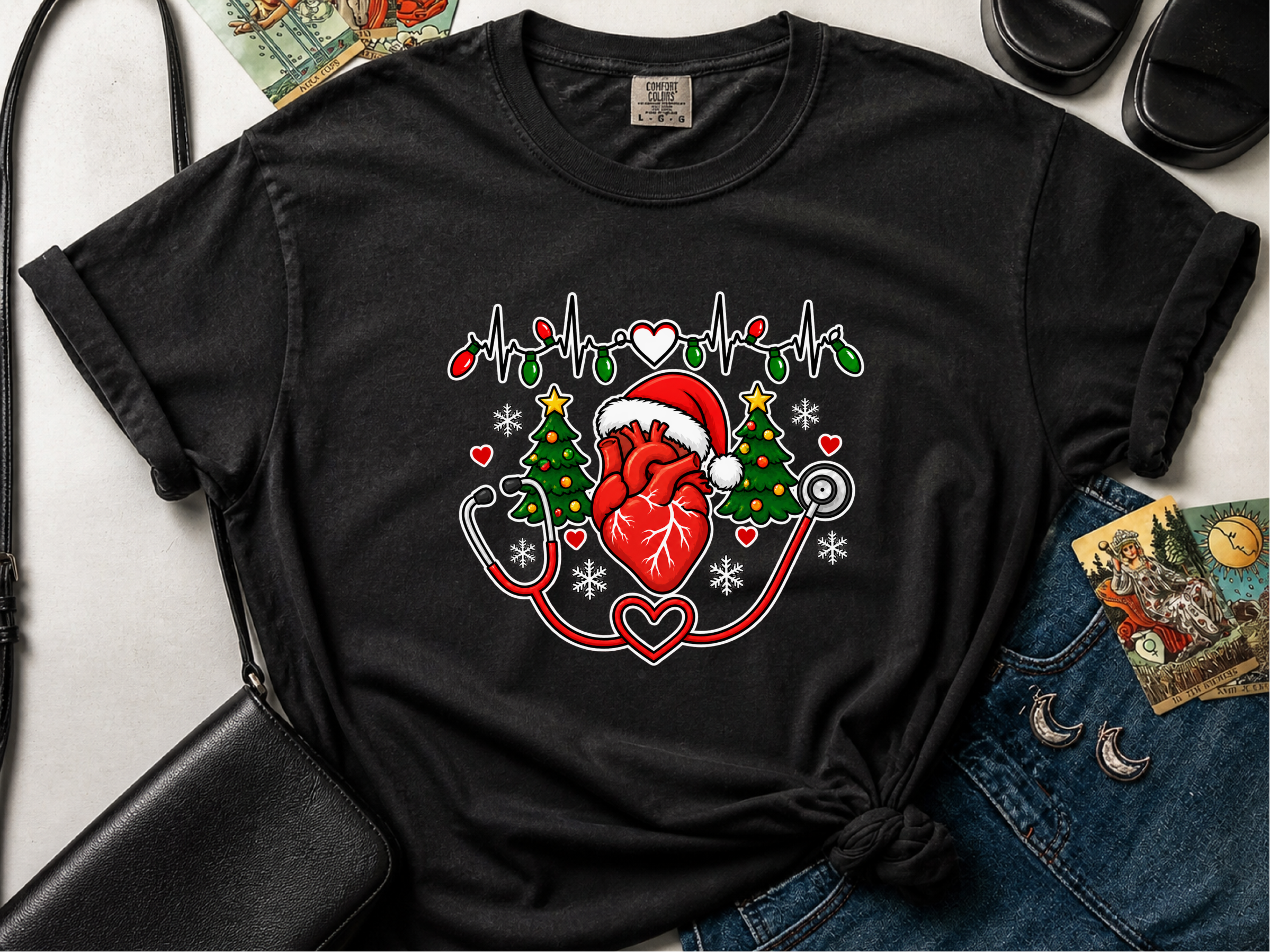 Christmas Cardiac Anatomical Heart