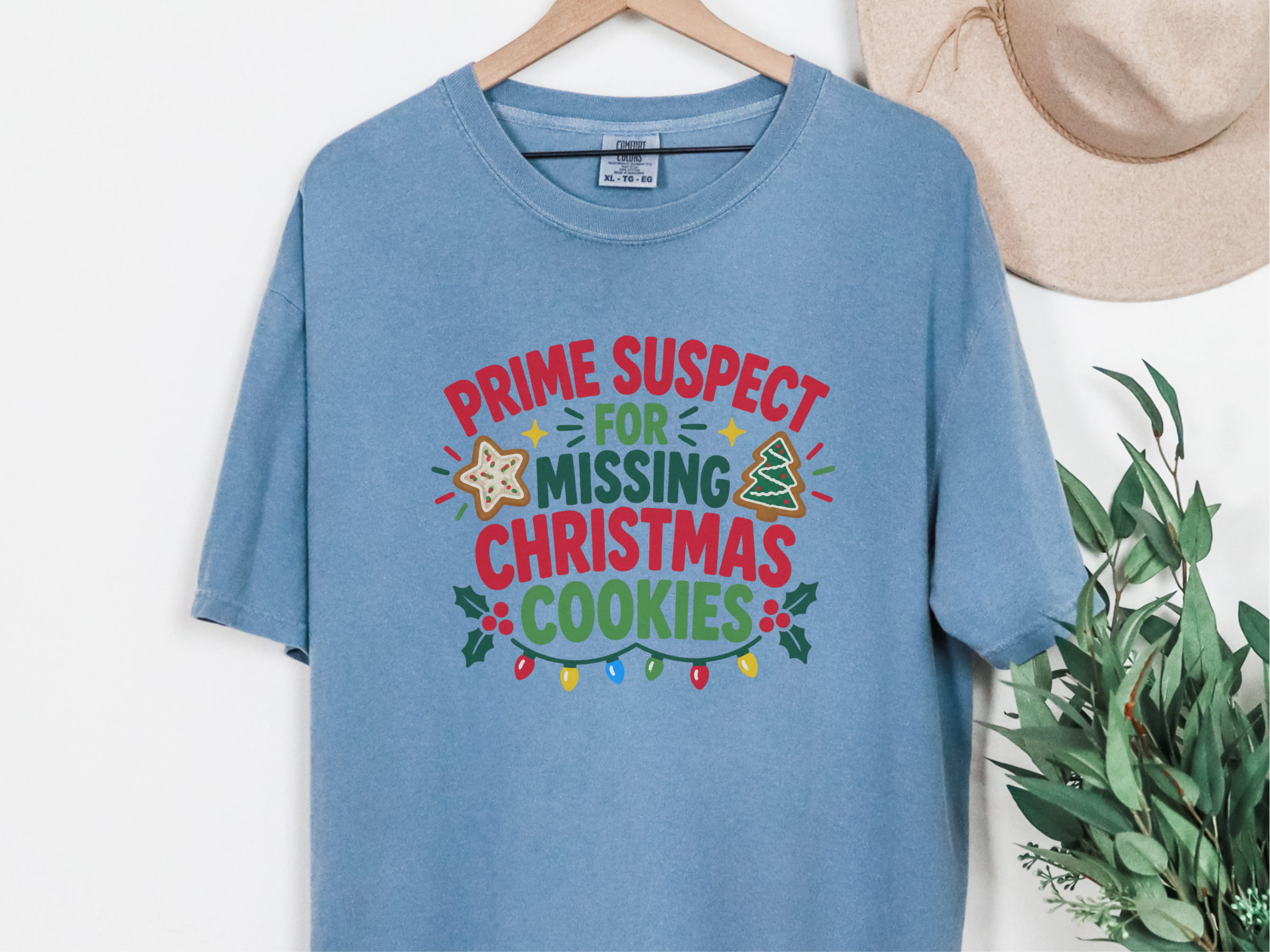 Prime Suspect Missing Christmas Cookies funny shirt - photo 8
