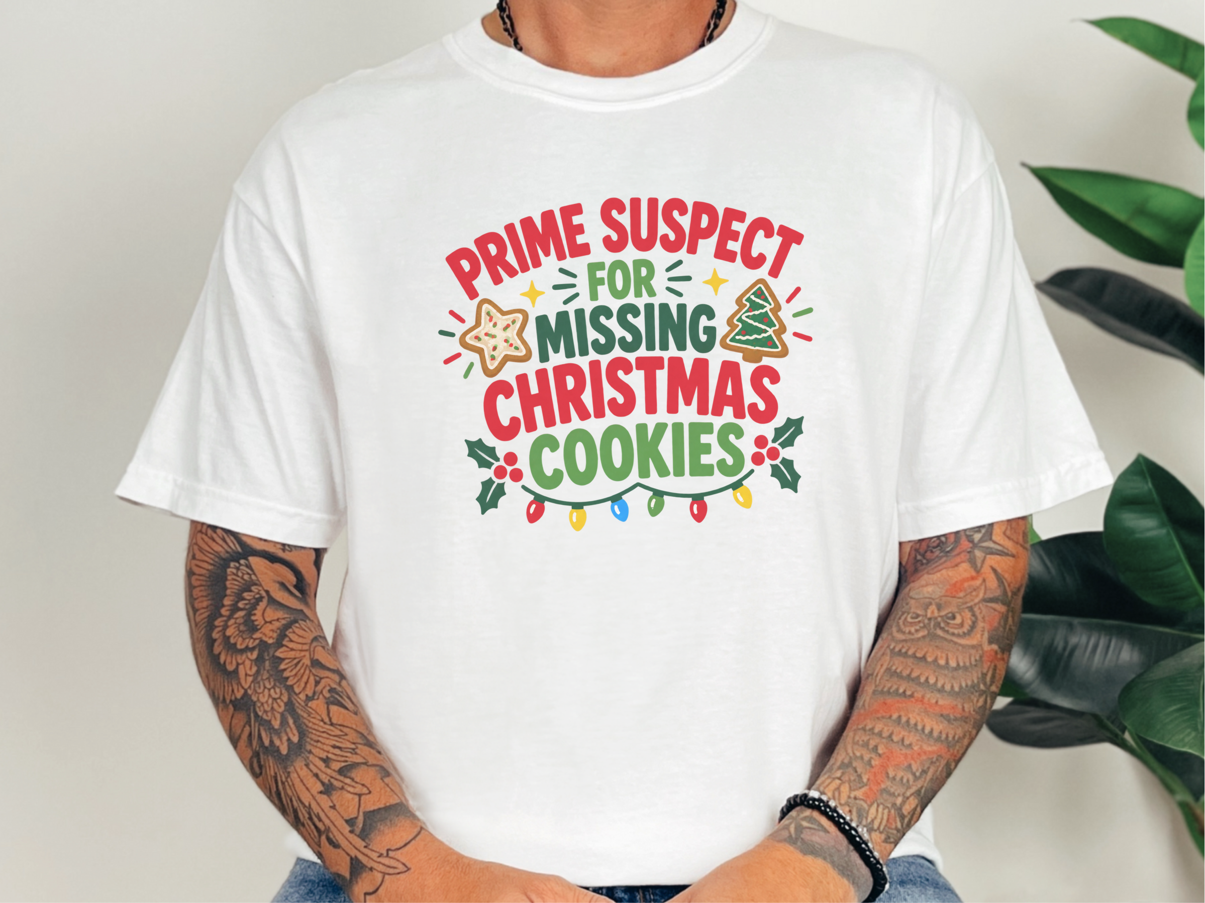 Prime Suspect Missing Christmas Cookies funny shirt - photo 2