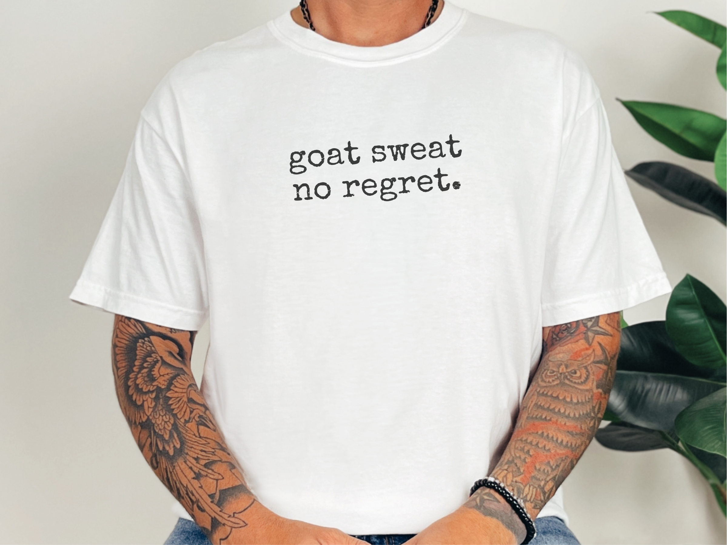 Goat Sweat No Regret funny shirt - photo 3