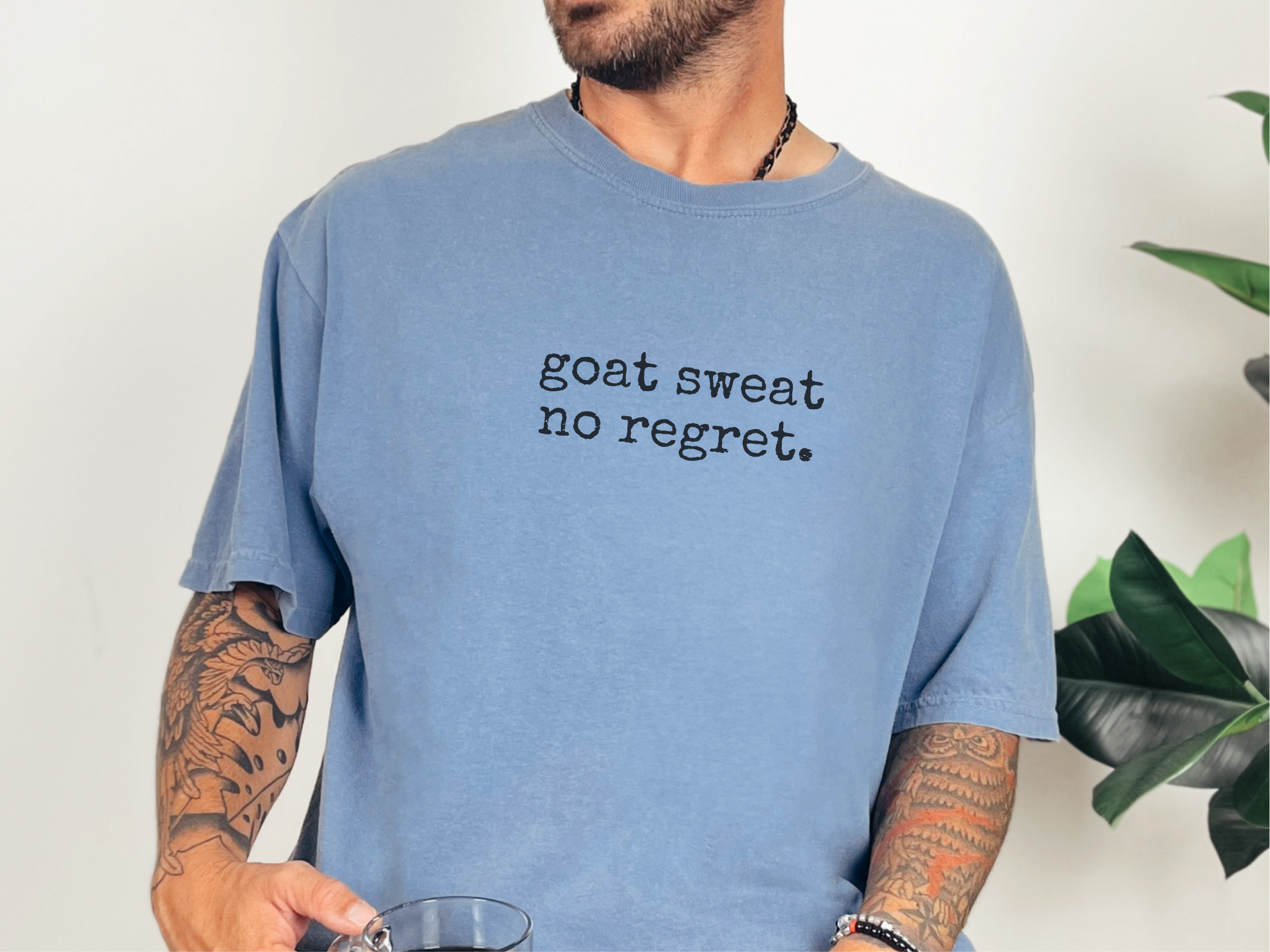 Goat Sweat No Regret funny shirt - photo 7