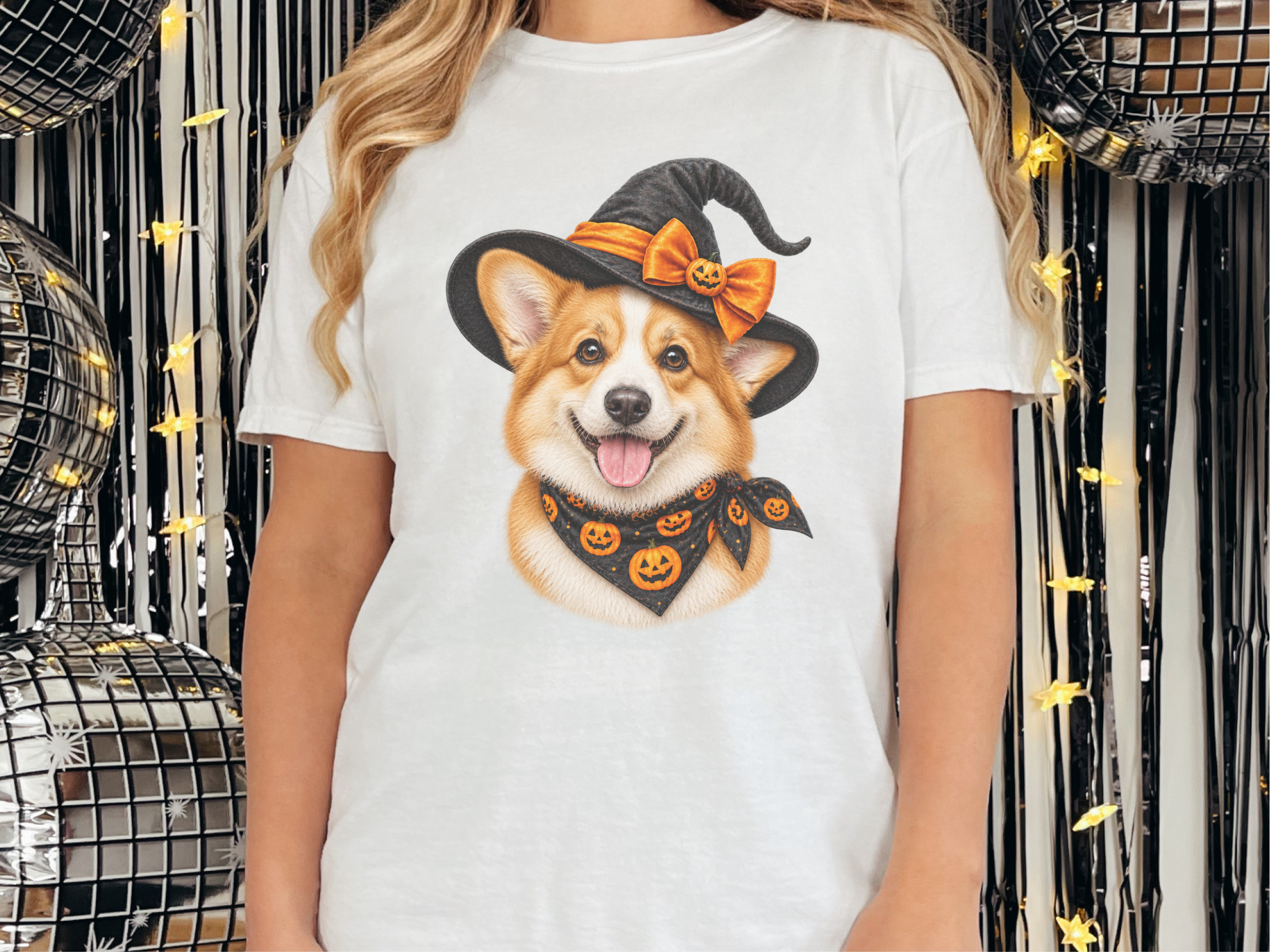 Halloween Corgi Witch Hat - photo 2