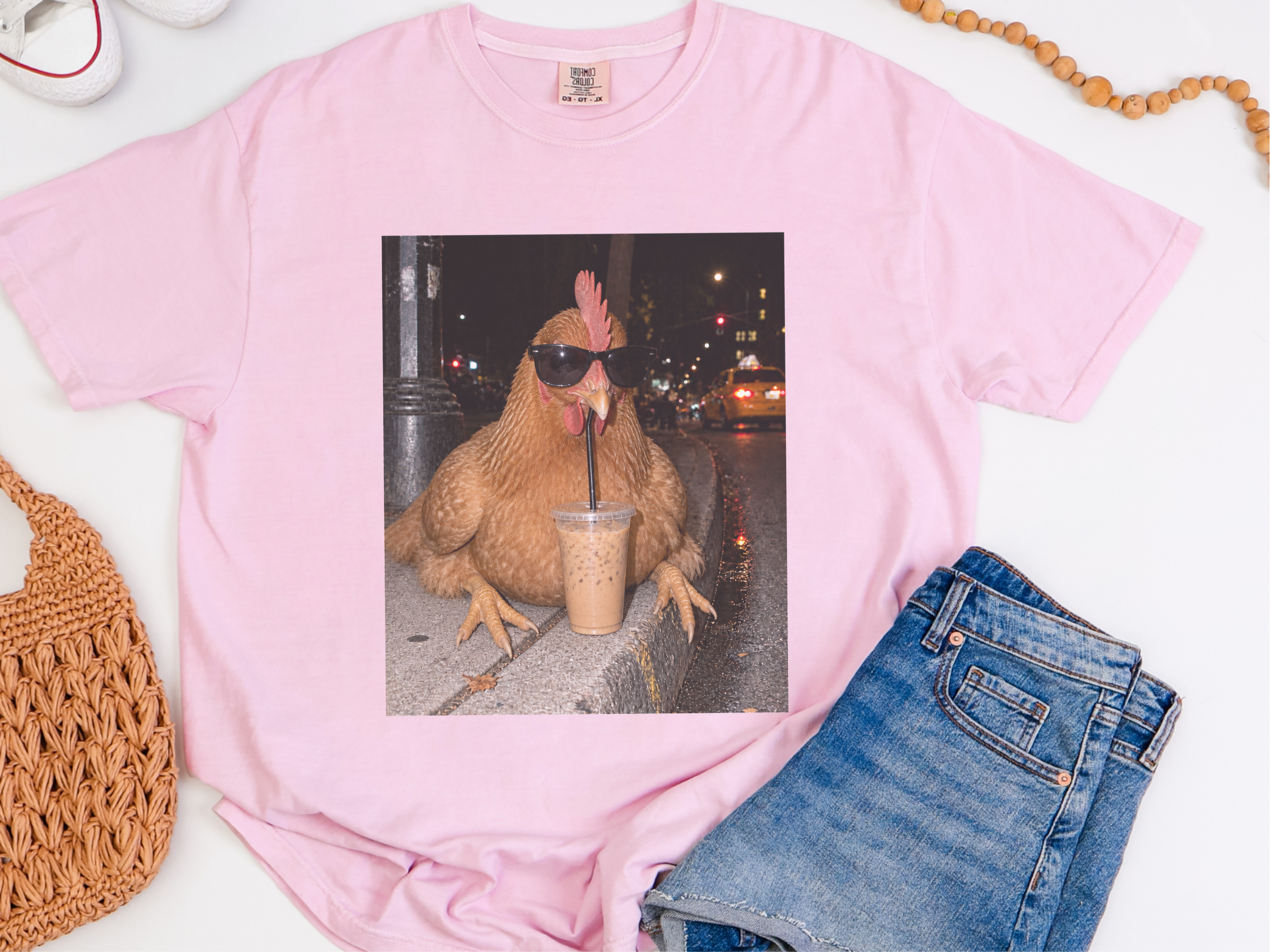 Cool Chicken Iced Coffee funny shirt - photo 4