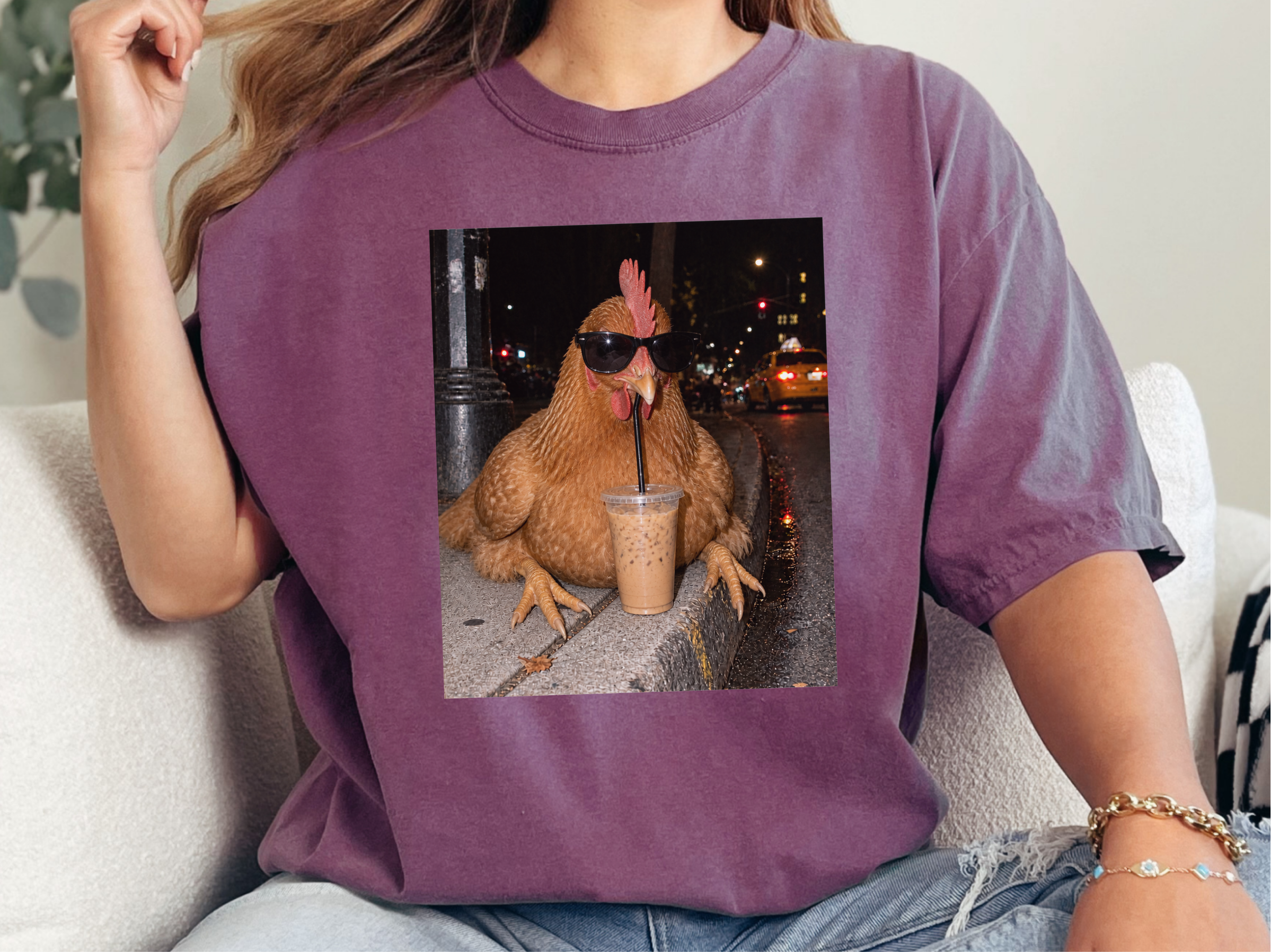 Cool Chicken Iced Coffee funny shirt - photo 6