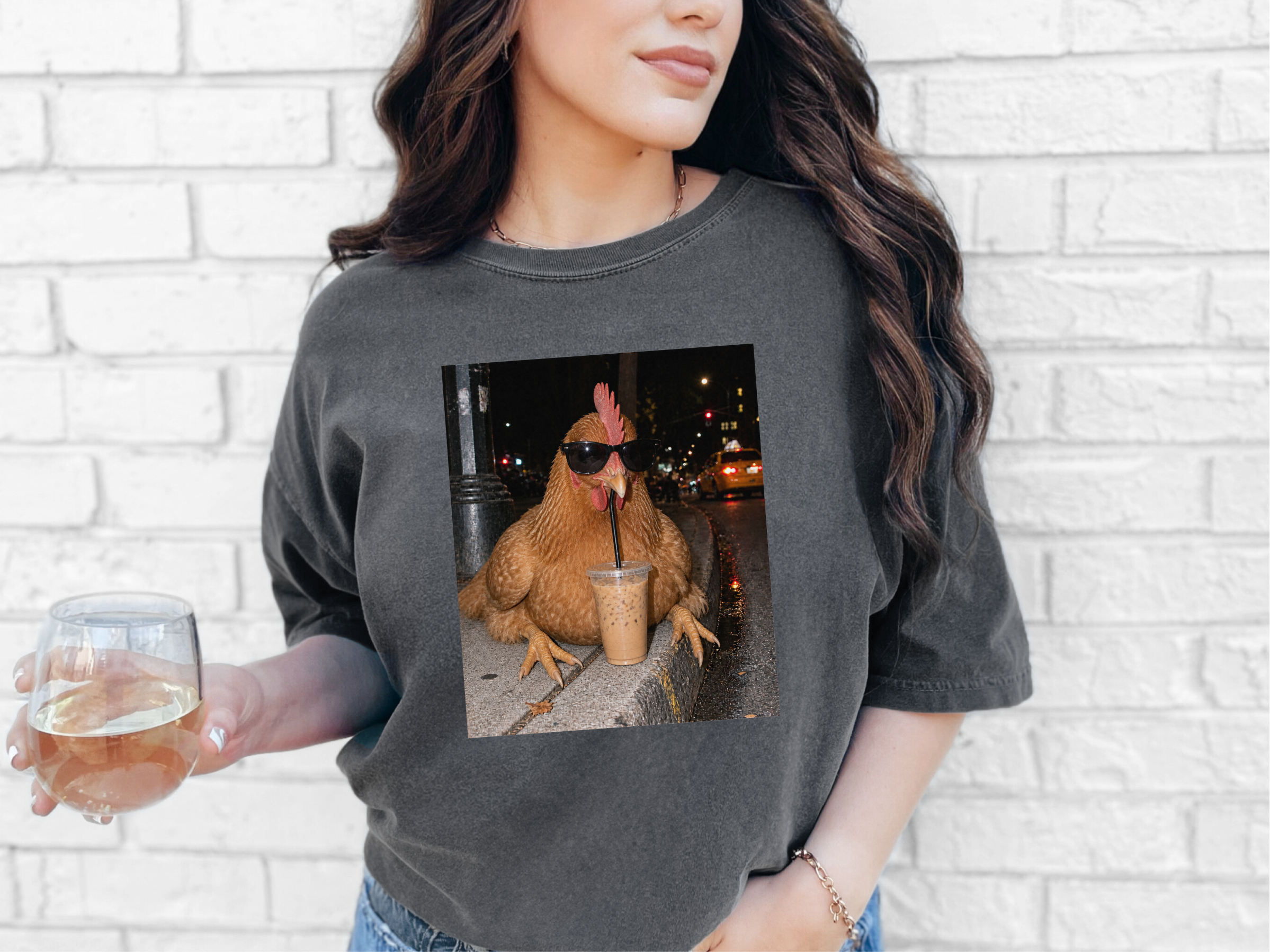Cool Chicken Iced Coffee funny shirt - photo 3